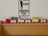 Golfer #4 Sign Vinyl Wall Decal - Fusion Decals