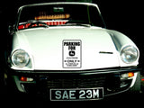 Parking for Undecided Students living off Parents Sign  - Car or Wall Decal - Fusion Decals