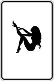 Golfer #1 Sign  - Car or Wall Decal - Fusion Decals