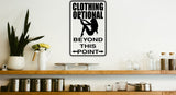 Golfer #1 Sign  - Car or Wall Decal - Fusion Decals