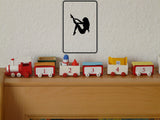 Clothing Optional Beyond this point Sign Vinyl Wall Decal - Fusion Decals
