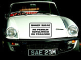 House Rules: No Preachin Sign Vinyl Wall Decal - Fusion Decals