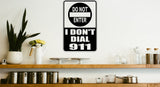 Frog Parking Only Sign  - Car or Wall Decal - Fusion Decals