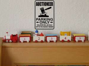 Appraiser Parking Only Sign  - Car or Wall Decal - Fusion Decals