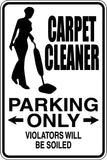 Bail Bondsman Parking Only Sign  - Car or Wall Decal - Fusion Decals