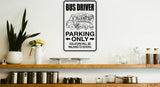 Attorney Parking Only Sign  - Car or Wall Decal - Fusion Decals