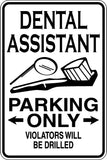 Bartender Parking Only Sign  - Car or Wall Decal - Fusion Decals