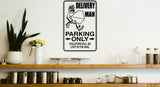 Breeder Parking Only Sign  - Car or Wall Decal - Fusion Decals