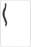 Chiropractor Parking Only Sign Vinyl Wall Decal - Fusion Decals