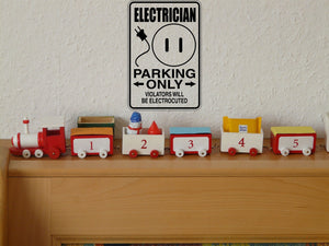 Dentist Parking Only Sign  - Car or Wall Decal - Fusion Decals