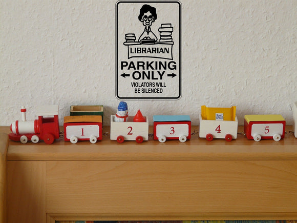 Jeweler Parking Only Sign  - Car or Wall Decal - Fusion Decals