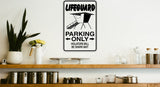 Hair Stylist Parking Only Sign  - Car or Wall Decal - Fusion Decals