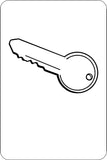 Locksmith Parking Only #2 Sign Vinyl Wall Decal - Fusion Decals