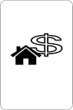 Mortgage Broker Parking Only Sign Vinyl Wall Decal - Fusion Decals