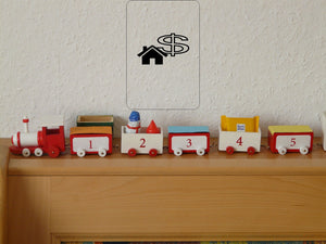 Nanny Parking Only #2 Sign  - Car or Wall Decal - Fusion Decals