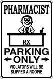 Locksmith Parking Only Sign  - Car or Wall Decal - Fusion Decals