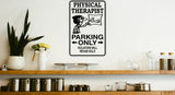 Mortgage Broker Parking Only Sign  - Car or Wall Decal - Fusion Decals