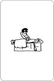 Massage Therapist Parking Only Sign Vinyl Wall Decal - Fusion Decals