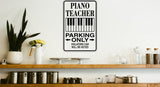Palm Reader Parking Only Sign  - Car or Wall Decal - Fusion Decals