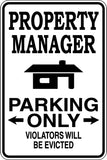 Piano Teacher Parking Only Sign  - Car or Wall Decal - Fusion Decals