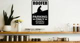 Psychologist Parking Only Sign  - Car or Wall Decal - Fusion Decals