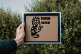Damn Wind Pee Sign Vinyl Wall Decal - Fusion Decals