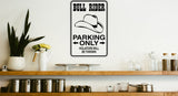Cartoon Running Sign  - Car or Wall Decal - Fusion Decals