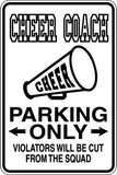 Cheer Sign Vinyl Wall Decal - Fusion Decals