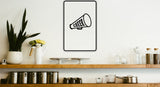 Cheer Sign Vinyl Wall Decal - Fusion Decals