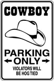 Reserved For Quads Only Sign  - Car or Wall Decal - Fusion Decals