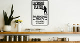 Bird Watcher Parking Only Sign  - Car or Wall Decal - Fusion Decals