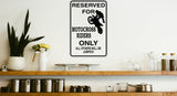 Blogger Parking Only Sign  - Car or Wall Decal - Fusion Decals