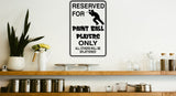 BMX Parking Only Sign  - Car or Wall Decal - Fusion Decals