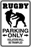 Bowhunter Parking Only Sign  - Car or Wall Decal - Fusion Decals