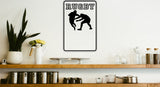 Bowhunter Parking Only Sign  - Car or Wall Decal - Fusion Decals