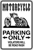 Cowgirl Parking Only Sign  - Car or Wall Decal - Fusion Decals