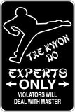 Experts Only #1 Sign Vinyl Wall Decal - Fusion Decals