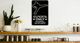 Cowgirl Parking Only #5 Sign  - Car or Wall Decal - Fusion Decals