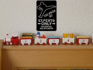 Experts Only #1 Sign Vinyl Wall Decal - Fusion Decals