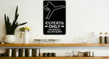 Motorcross Parking Only Sign  - Car or Wall Decal - Fusion Decals