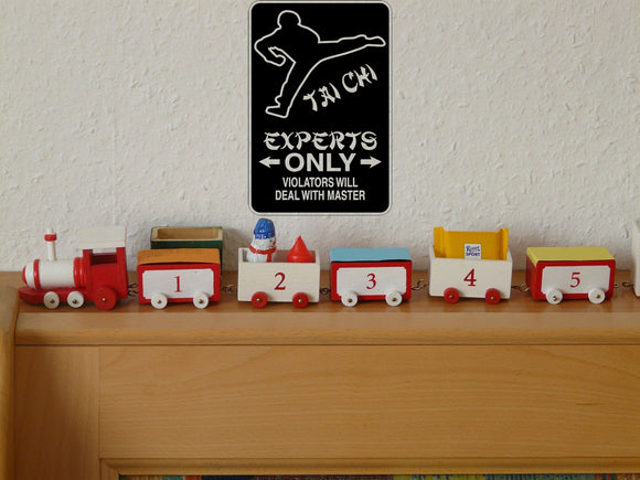 Experts Only #3 Sign Vinyl Wall Decal - Fusion Decals