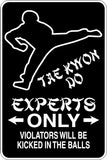Experts Only #6 Sign Vinyl Wall Decal - Fusion Decals