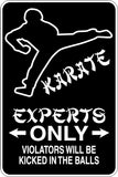 Experts Only #8 Sign Vinyl Wall Decal - Fusion Decals