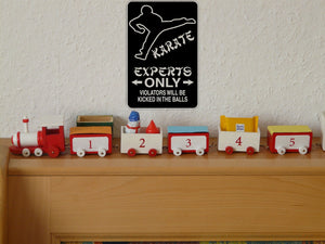 Experts Only #8 Sign Vinyl Wall Decal - Fusion Decals