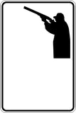 Duck Hunter Parking Only Sign Vinyl Wall Decal - Fusion Decals