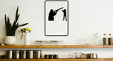 Hunters Sign Vinyl Wall Decal - Fusion Decals