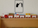 Hunters Sign  - Car or Wall Decal - Fusion Decals