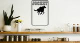 Experts Only #8 Sign  - Car or Wall Decal - Fusion Decals