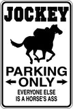 Jockey #2 Sign Vinyl Wall Decal - Fusion Decals