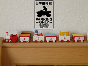 Line Dancers Parking Only #2 Sign  - Car or Wall Decal - Fusion Decals